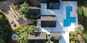 metal roof master project aerial view