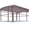 24x24 Building Primary And Secondary Framing — Metal Roof Master