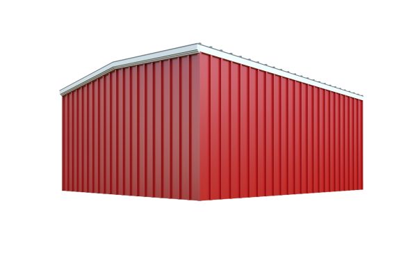 24x24 Building Wall Sheeting And Trim — Metal Roof Master